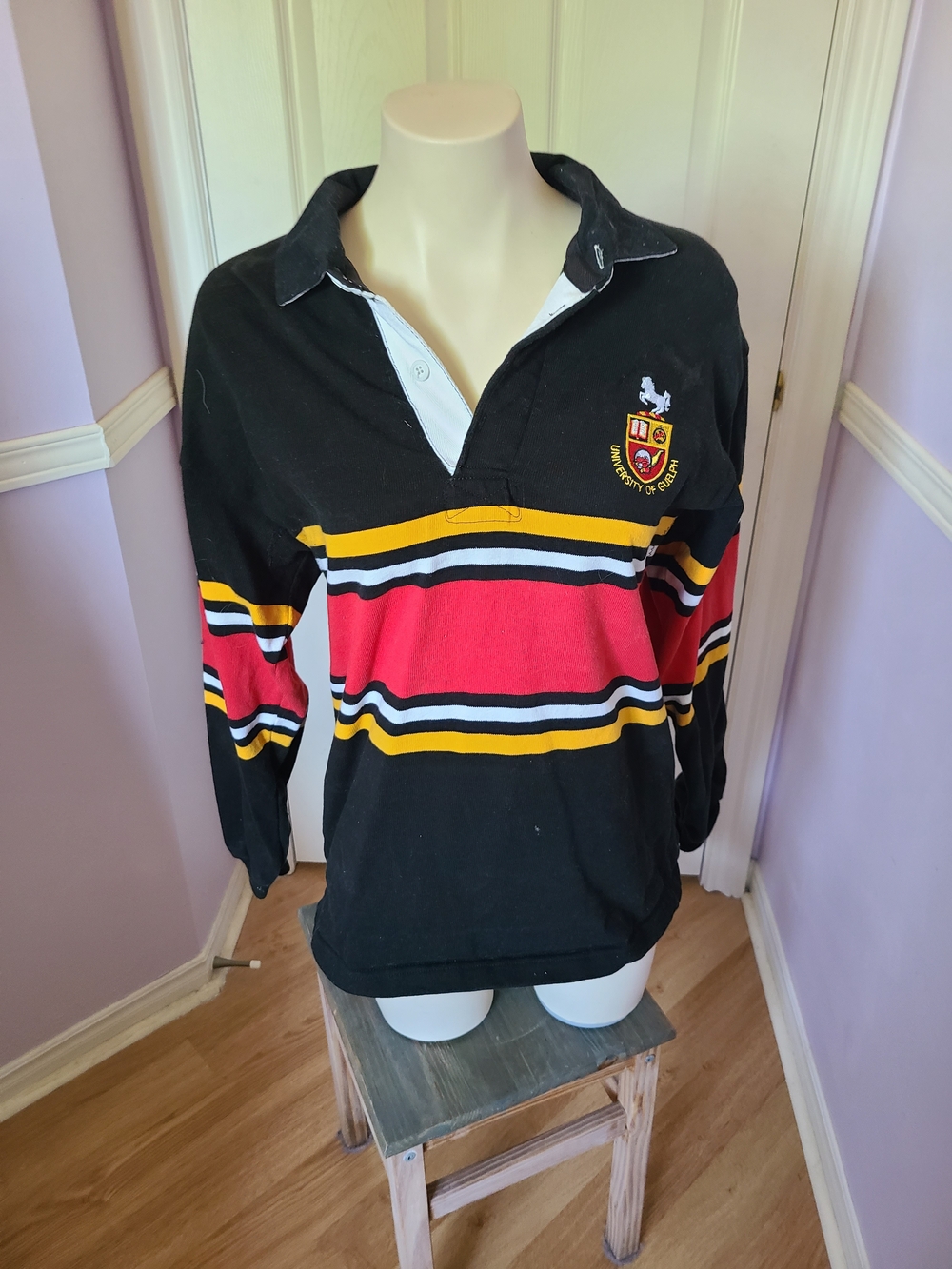 Red And Gold University Of Guelph Rugby Top